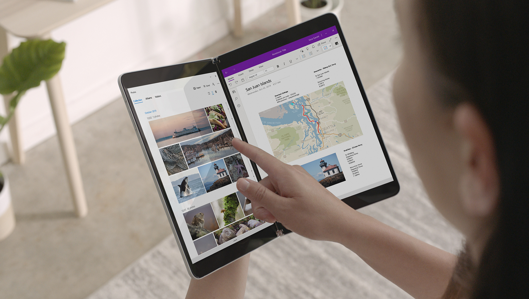 Surface Neo, Microsoft estrena una nueva categoría de dispositivos con doble pantalla